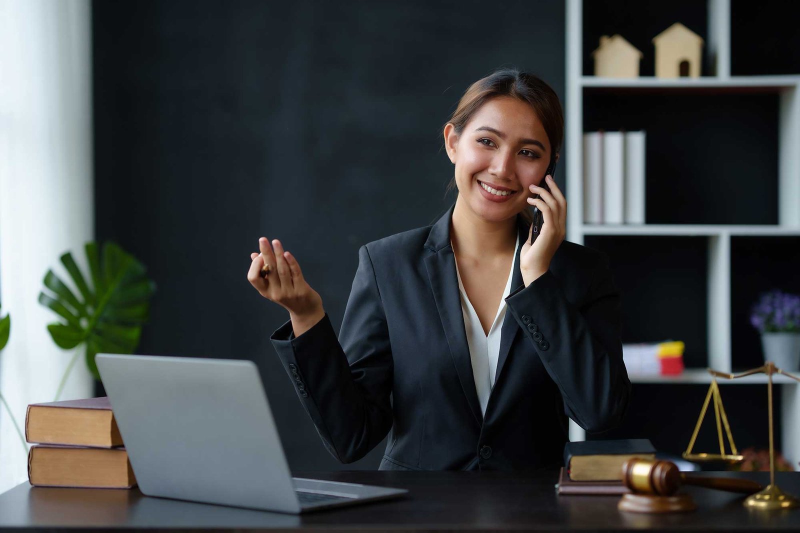 lawyer concept beautiful asian lawyer is talking 2023 01 24 22 59 50 utc 1