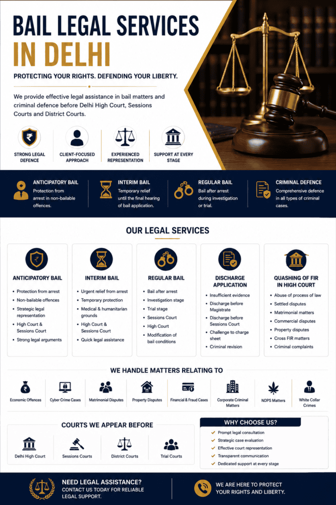 Bail Lawyer in Delhi: 7 Trusted Legal Services for Bail