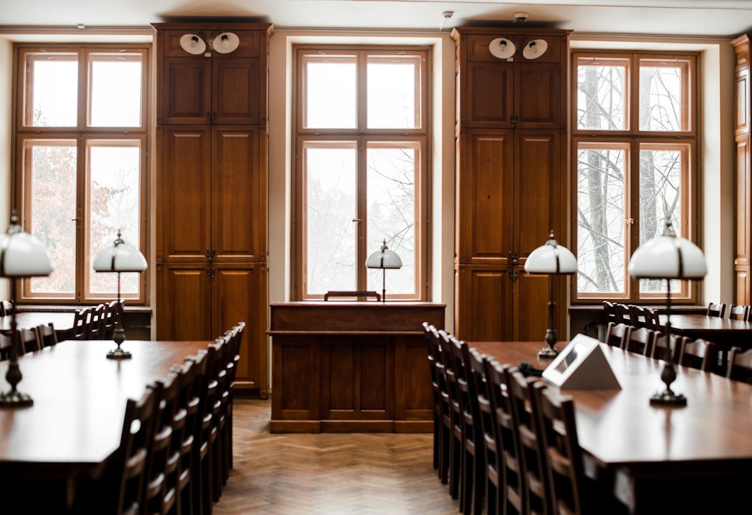 Courtroom interior representing criminal law proceedings and arrest safeguards in India